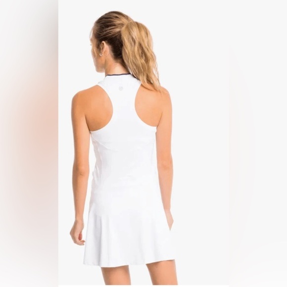 Southern Tide 2pc Kristy classic white‎ Performance tennis Dress set size medium - Picture 2 of 6